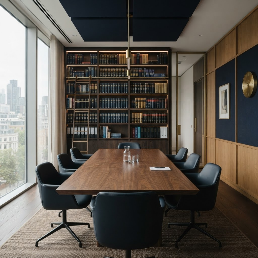 Interior do escritório Kessler & Vasconcelos Advogados
